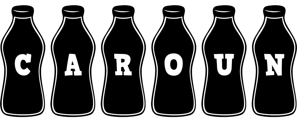 Caroun bottle logo