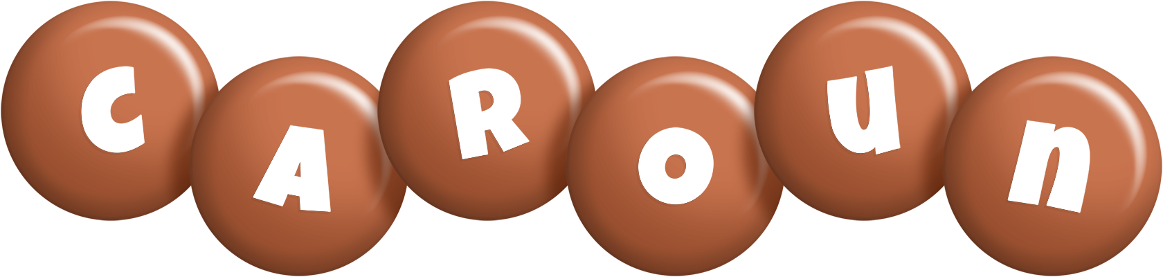 Caroun candy-brown logo