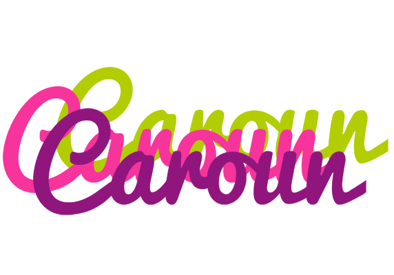 Caroun flowers logo