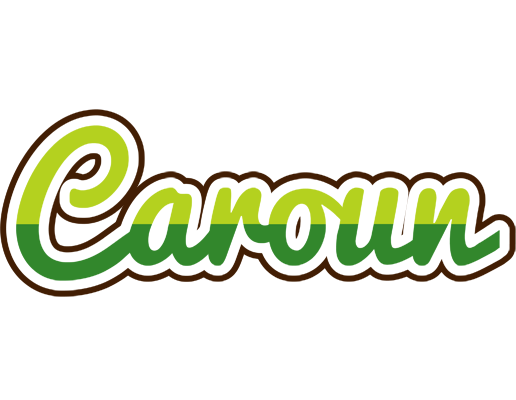 Caroun golfing logo