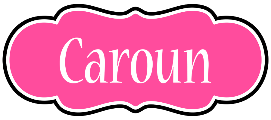 Caroun invitation logo