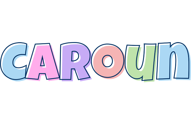Caroun pastel logo