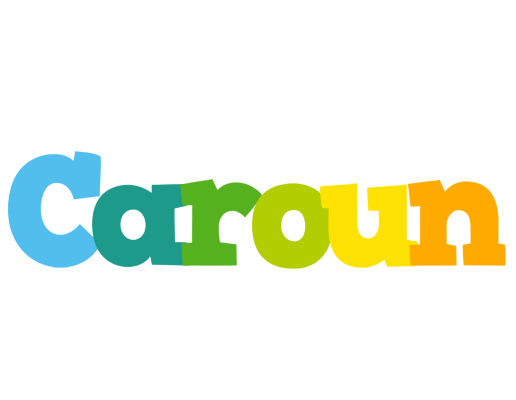 Caroun rainbows logo