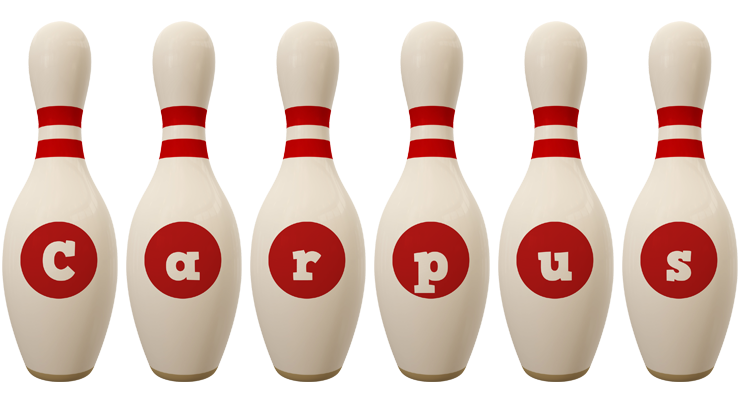 Carpus bowling-pin logo