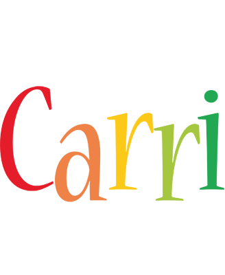 Carri birthday logo