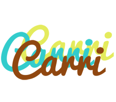 Carri cupcake logo
