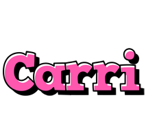 Carri girlish logo