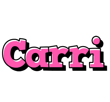 Carri girlish logo
