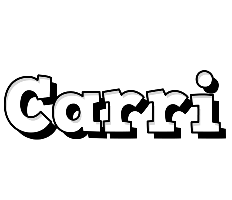 Carri snowing logo