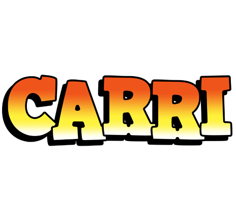 Carri sunset logo
