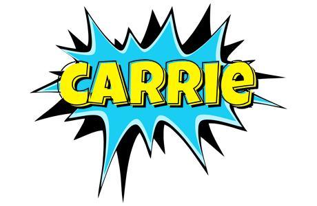 Carrie amazing logo