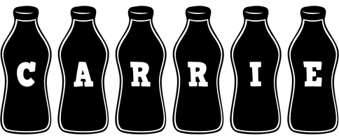 Carrie bottle logo