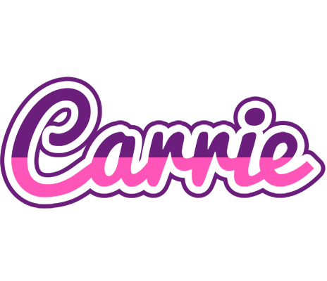 Carrie cheerful logo