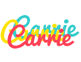 Carrie disco logo