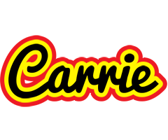 Carrie flaming logo