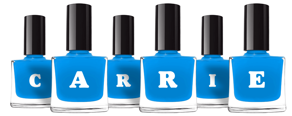 Carrie glossy logo