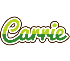 Carrie golfing logo