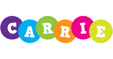 Carrie happy logo
