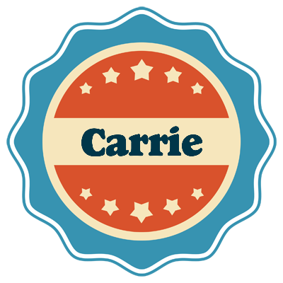 Carrie labels logo
