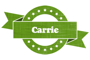 Carrie natural logo