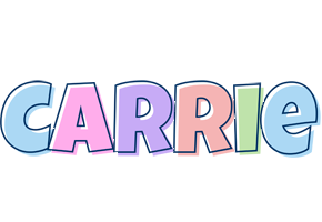 Carrie pastel logo
