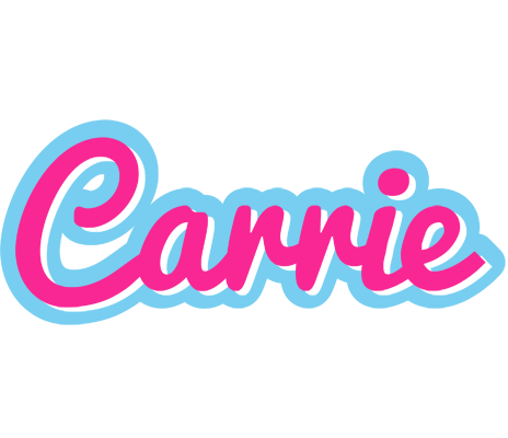 Carrie popstar logo
