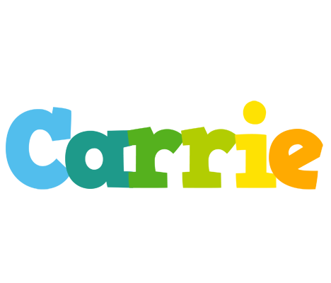 Carrie rainbows logo