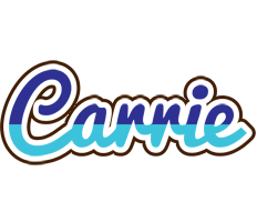Carrie raining logo