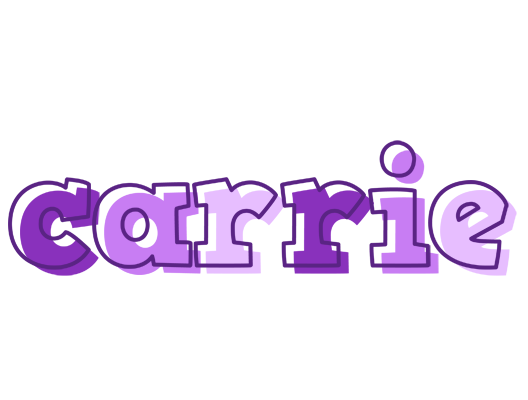 Carrie sensual logo