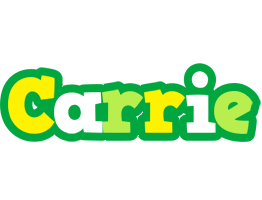 Carrie soccer logo