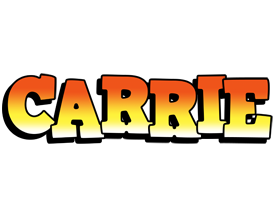 Carrie sunset logo
