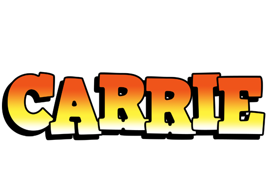 Carrie sunset logo