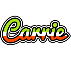 Carrie superfun logo