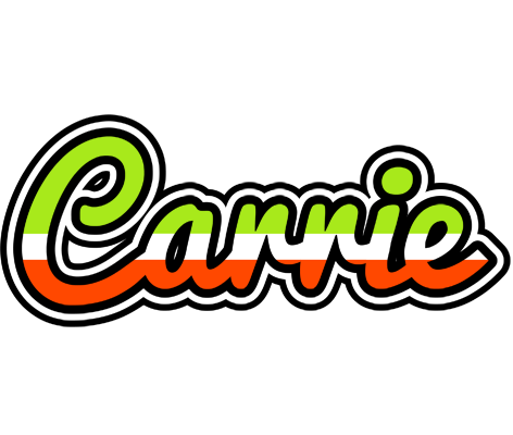 Carrie superfun logo
