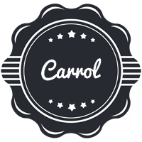 Carrol badge logo