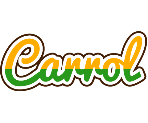 Carrol banana logo