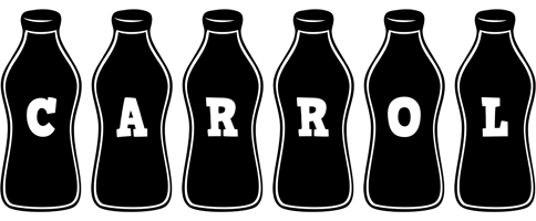 Carrol bottle logo