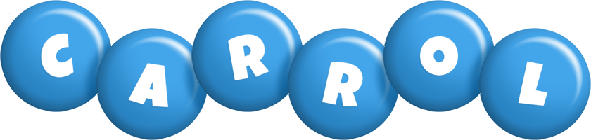 Carrol candy-blue logo