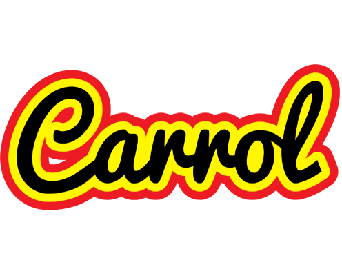 Carrol flaming logo
