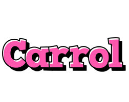 Carrol girlish logo