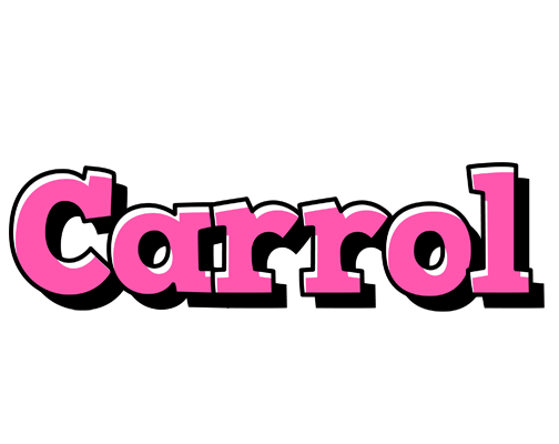 Carrol girlish logo