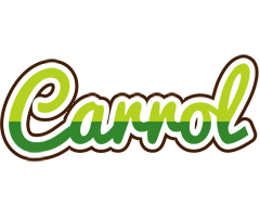 Carrol golfing logo