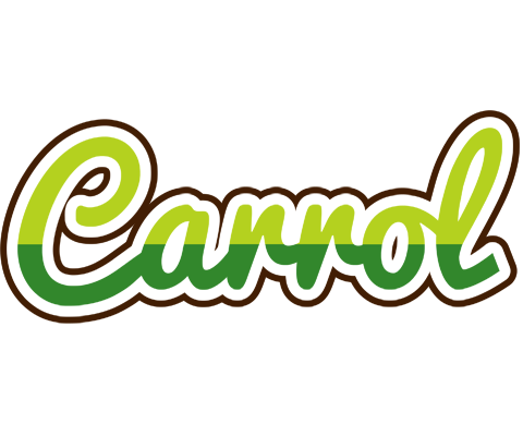 Carrol golfing logo