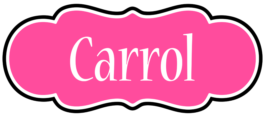 Carrol invitation logo