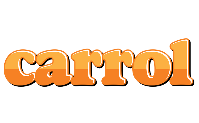 Carrol orange logo
