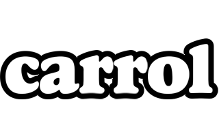 Carrol panda logo