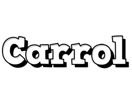 Carrol snowing logo