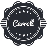 Carroll badge logo