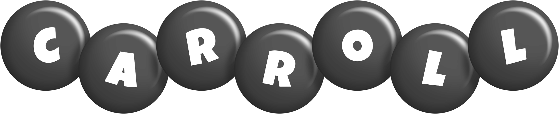 Carroll candy-black logo