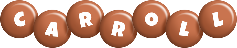 Carroll candy-brown logo